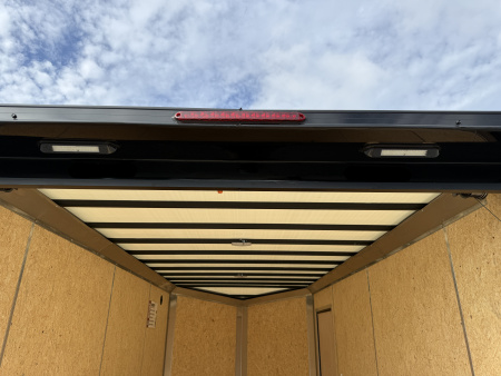 New 2026 Pace American 7x14 7K Composite Black Out Package Rear Ramp Door Cargo / Enclosed Trailer