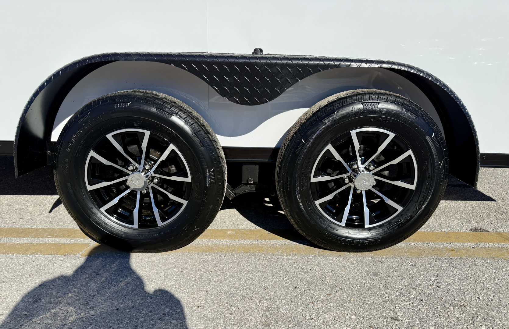 New 2026 Pace American 7x14 7K Composite Black Out Package Rear Ramp Door Cargo / Enclosed Trailer