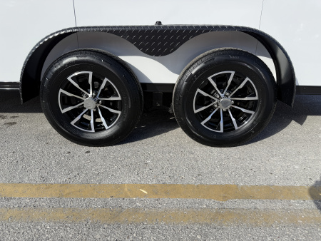 New 2026 Pace American 7x16 7K Composite Black Out Package Rear Ramp Door Cargo / Enclosed Trailer