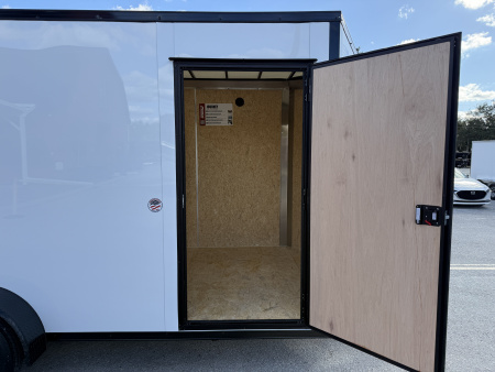 New 2026 Pace American 7x16 7K Composite Black Out Package Rear Ramp Door Cargo / Enclosed Trailer