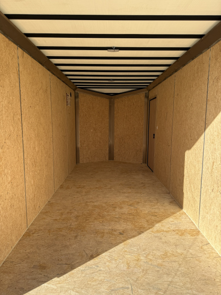 New 2026 Pace American 7x16 7K Composite Black Out Package Rear Ramp Door Cargo / Enclosed Trailer