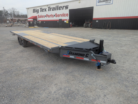 New 2026 Diamond C Trailers 26' Diamond C DET Deckover Tilt Trailer