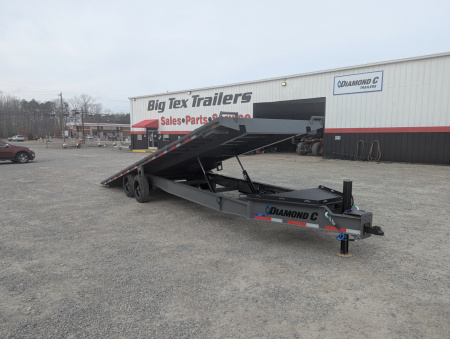 New 2026 Diamond C Trailers 26' Diamond C DET Deckover Tilt Trailer