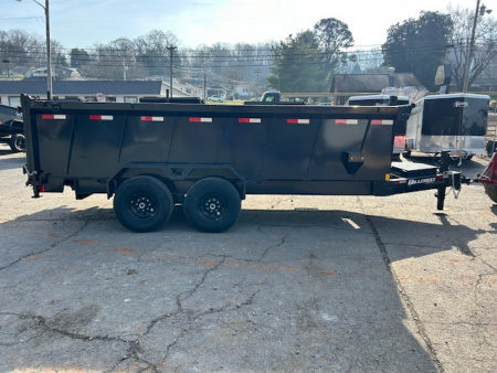 New 2026 Hillcrest Trailers 7x16 14k 40" sides Dump Trailer