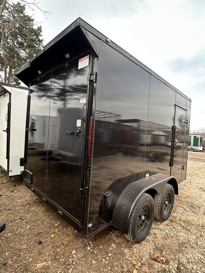 New 2026 Family Trailer 7x12 Tandem Axles Cargo / Enclosed Trailer ...