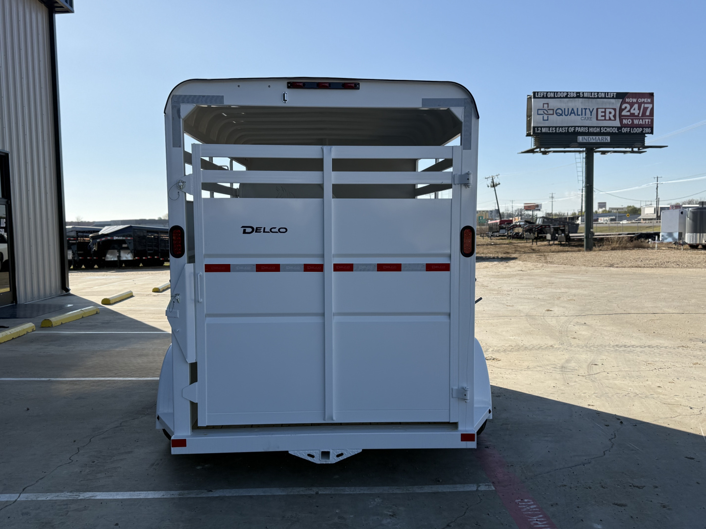 New 2026 Delco Trailers H614 Stock / Stock Combo Trailer 42314