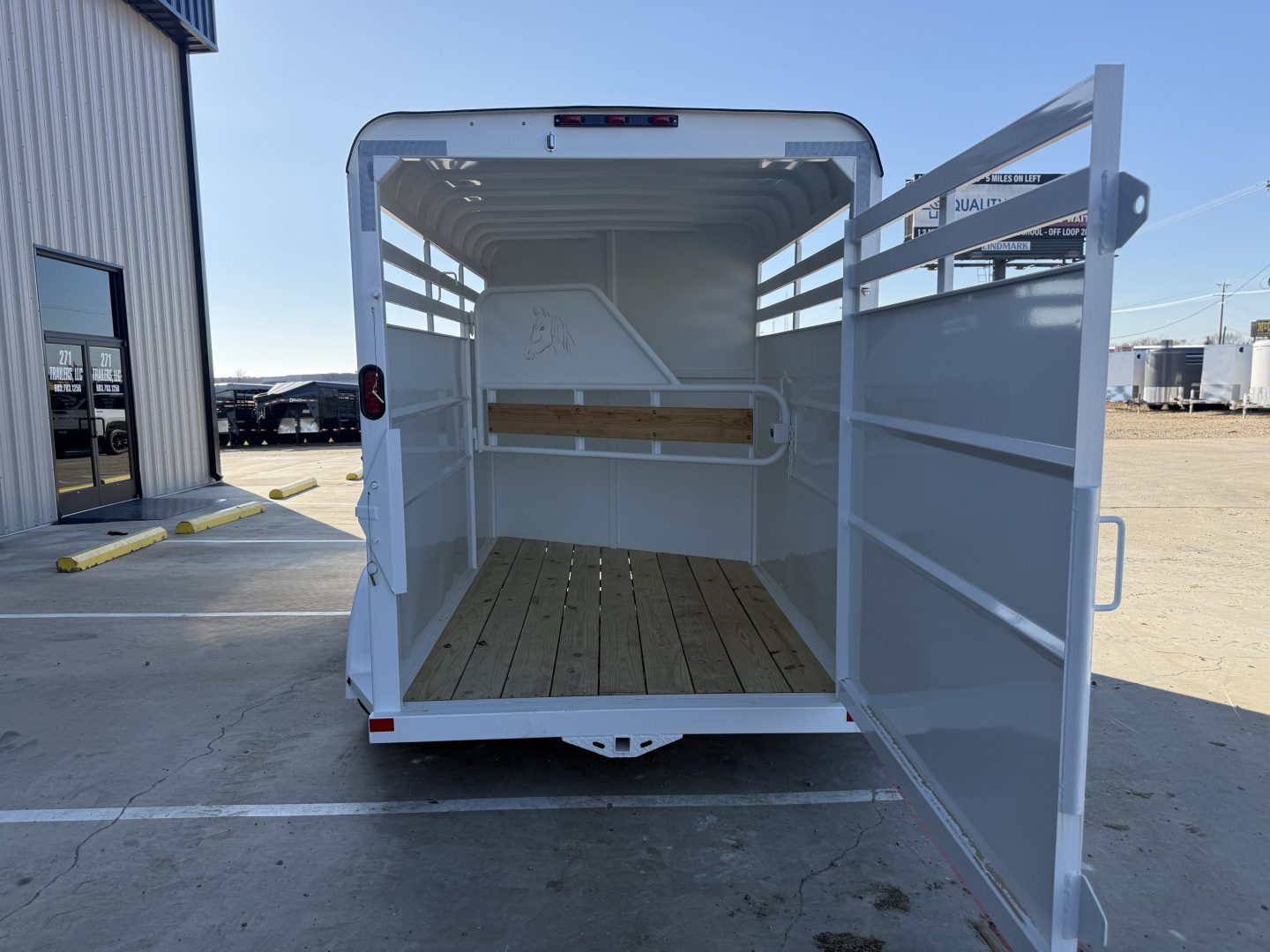 New 2026 Delco Trailers H614 Stock / Stock Combo Trailer 42314