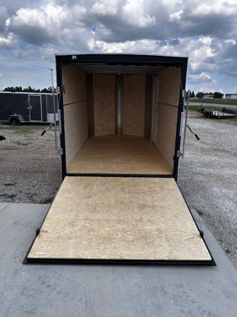 New 2025 H&H Trailers 7X12 RAMP DOOR 78" INTERIOR HEIGHT Cargo / Enclosed Trailer