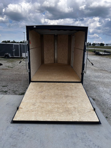 New 2025 H&H Trailers 7X12 RAMP DOOR 78" INTERIOR HEIGHT Cargo / Enclosed Trailer