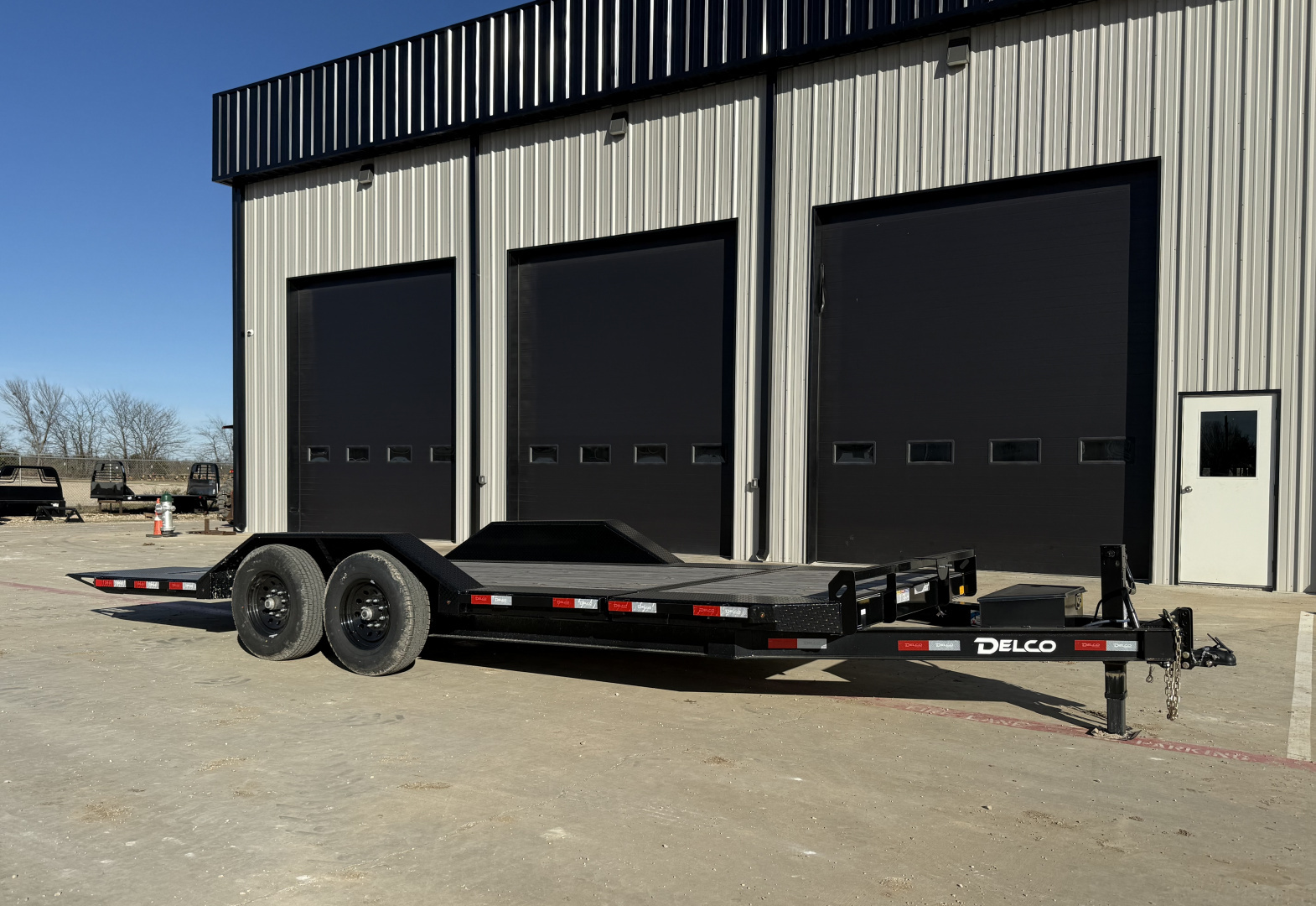 New 2023 Delco Trailers T22 Tilt Trailer 29483
