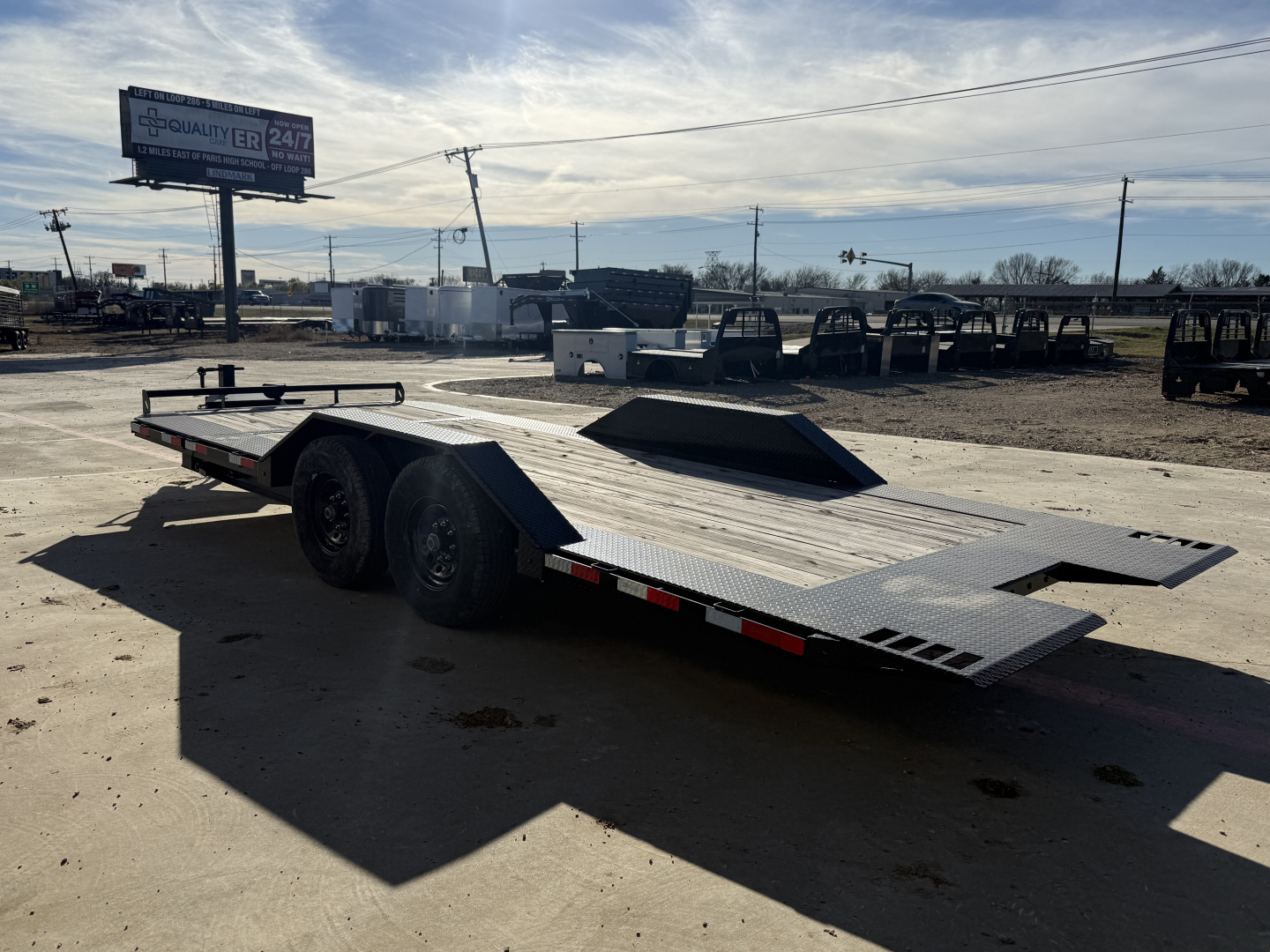 New 2023 Delco Trailers T22 Tilt Trailer 29483