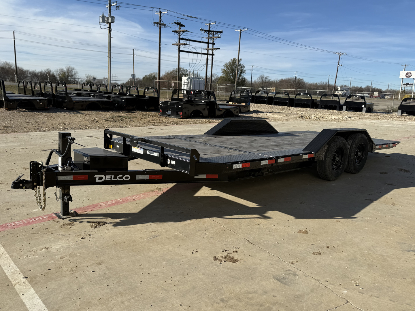 New 2023 Delco Trailers T22 Tilt Trailer 29483