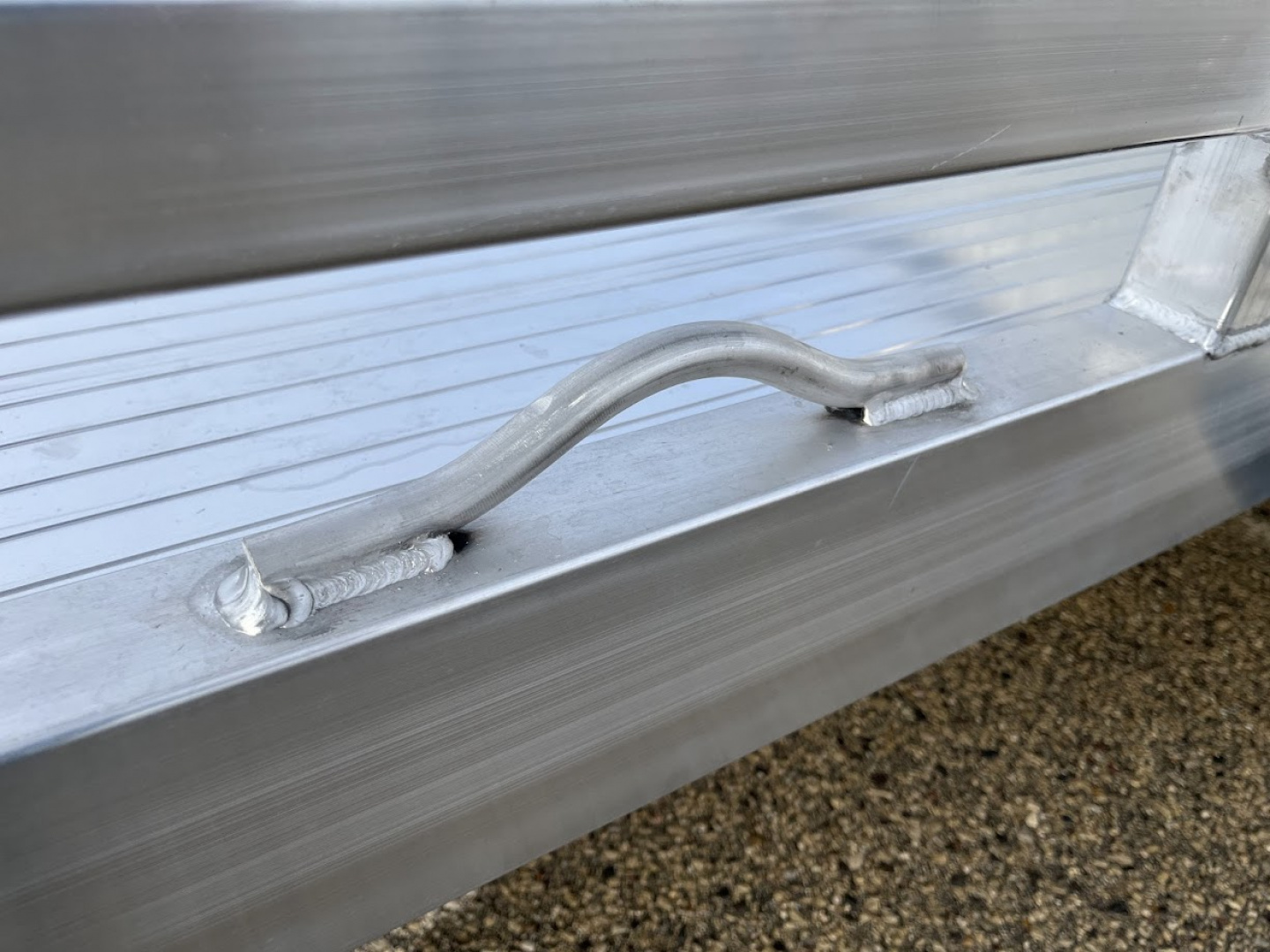 New 2026 Black Rhino Aluminum 74"x12' (ATV / UTV / Side by Side) LPS7812 Low Profile Utility Trailer