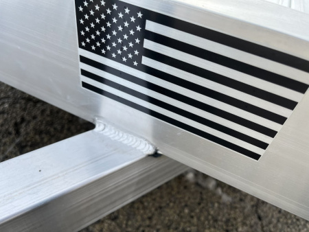 New 2026 Black Rhino Aluminum 74"x12' (ATV / UTV / Side by Side) LPS7812 Low Profile Utility Trailer