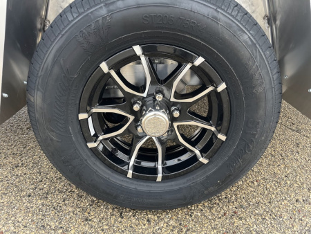 New 2026 Black Rhino Aluminum 74"x12' (ATV / UTV / Side by Side) LPS7812 Low Profile Utility Trailer