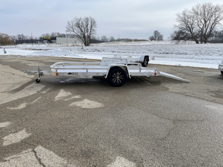 New 2026 Black Rhino Aluminum 74"x12' (ATV / UTV / Side by Side) LPS7812 Low Profile Utility Trailer