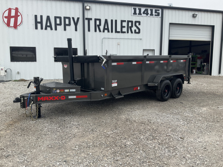 New 2026 MAXX-D 83”x16’ BP Dump w/ 36” Sides – DTX