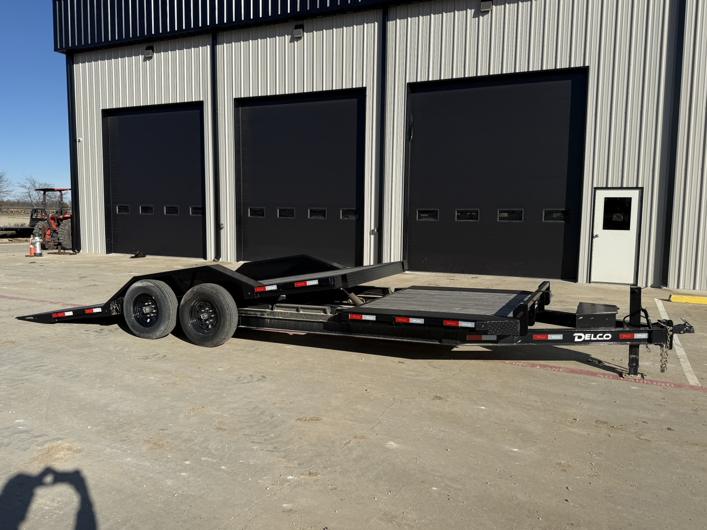 New 2023 Delco Trailers T22 Tilt Trailer 29482