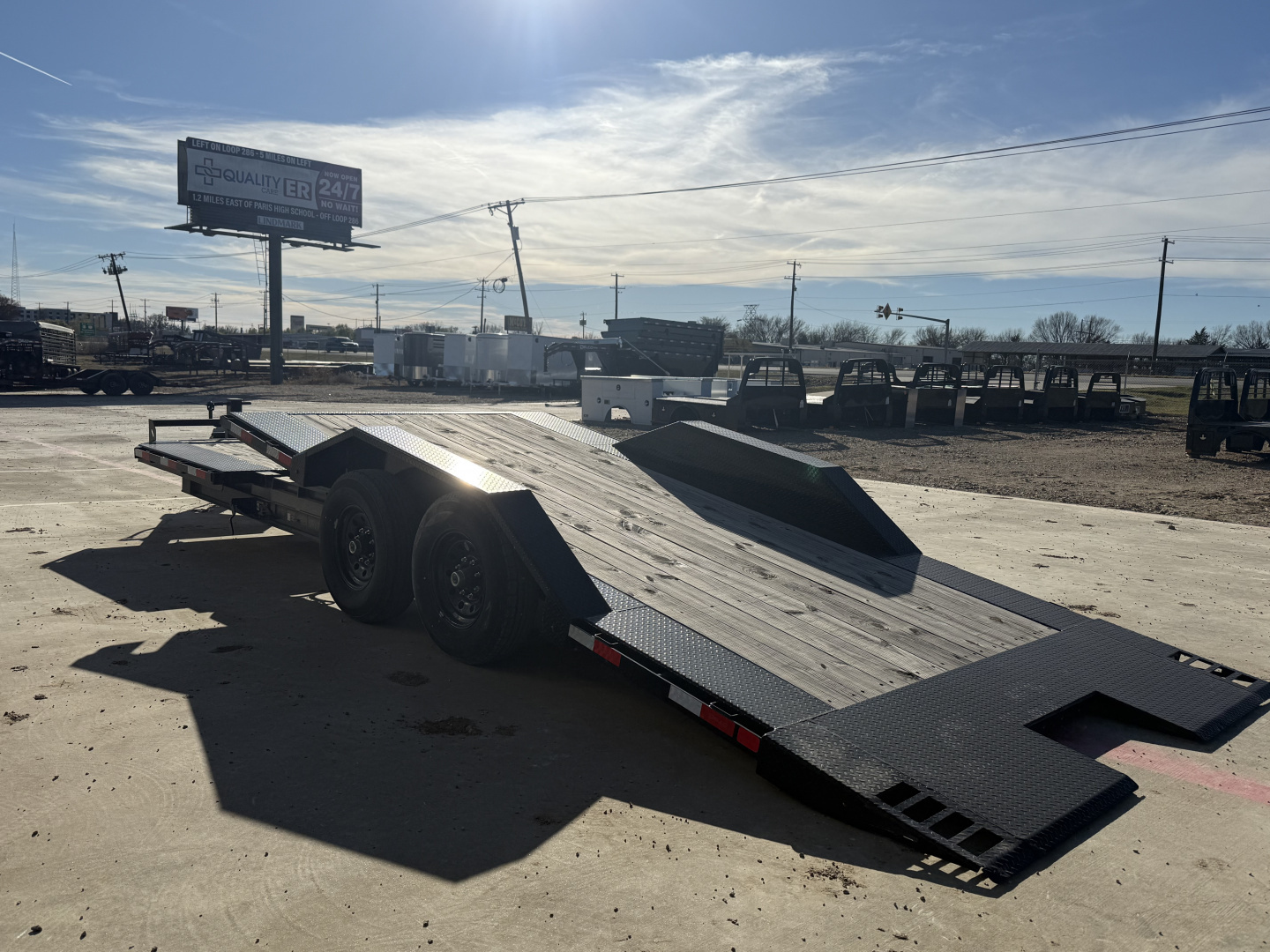 New 2023 Delco Trailers T22 Tilt Trailer 29482