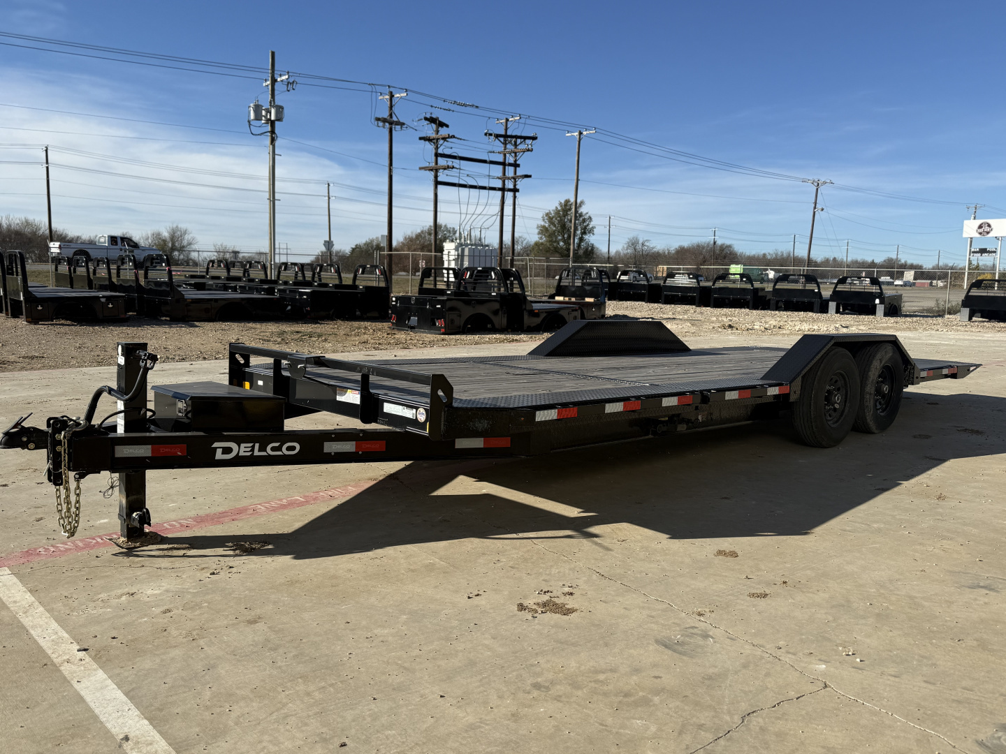 New 2023 Delco Trailers T22 Tilt Trailer 29482