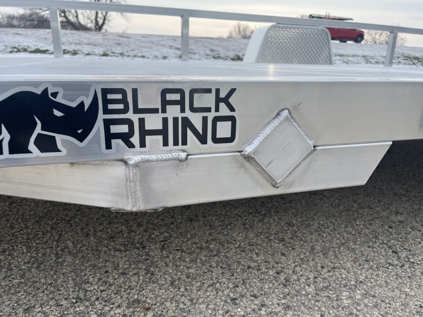 New 2026 Black Rhino Aluminum 81"X14' LSS714A (ATV / UTV / Side by Side) Utility Trailer