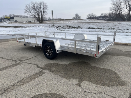 New 2026 Black Rhino Aluminum 81"X14' LSS714A (ATV / UTV / Side by Side) Utility Trailer