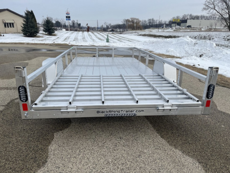 New 2026 Black Rhino Aluminum 81"X14' LSS714A (ATV / UTV / Side by Side) Utility Trailer