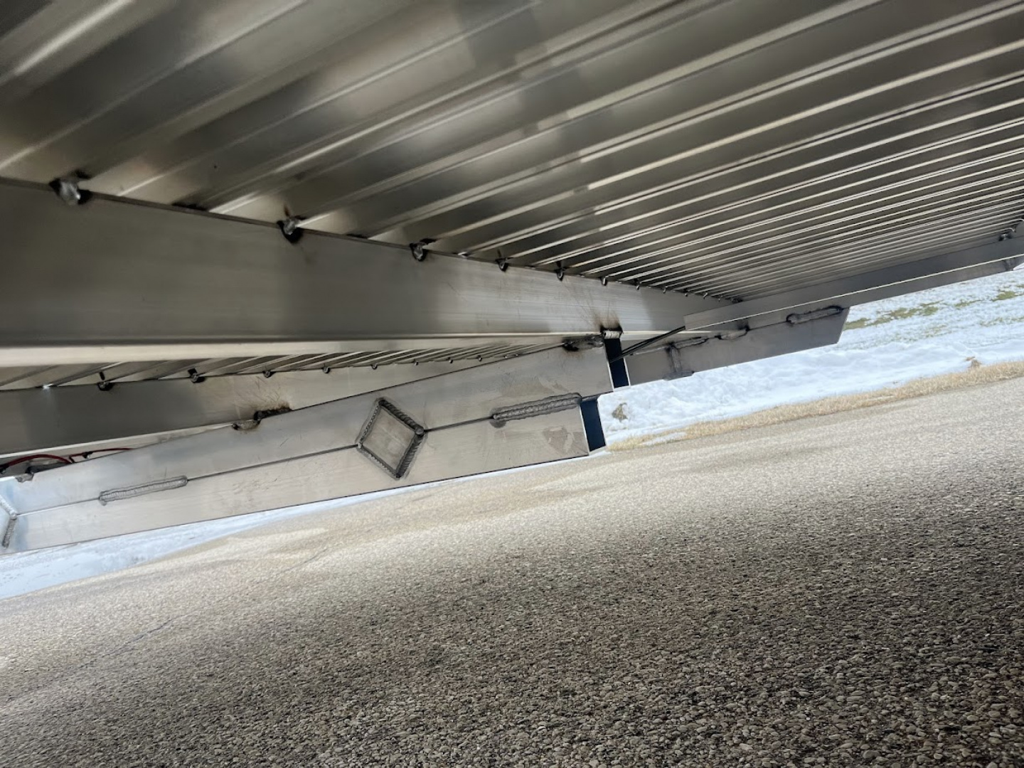 New 2026 Black Rhino LSS714A-5K Aluminum 5K GVWR 81"x14' w/ Brakes & Bi-Fold Gate (ATV / UTV / Side by Side) Utility Trailer