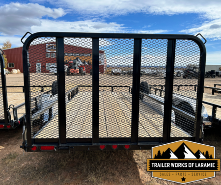 New 2026 PJ UL 7 X 18 TA Utility Trailer- W/ATV ramps