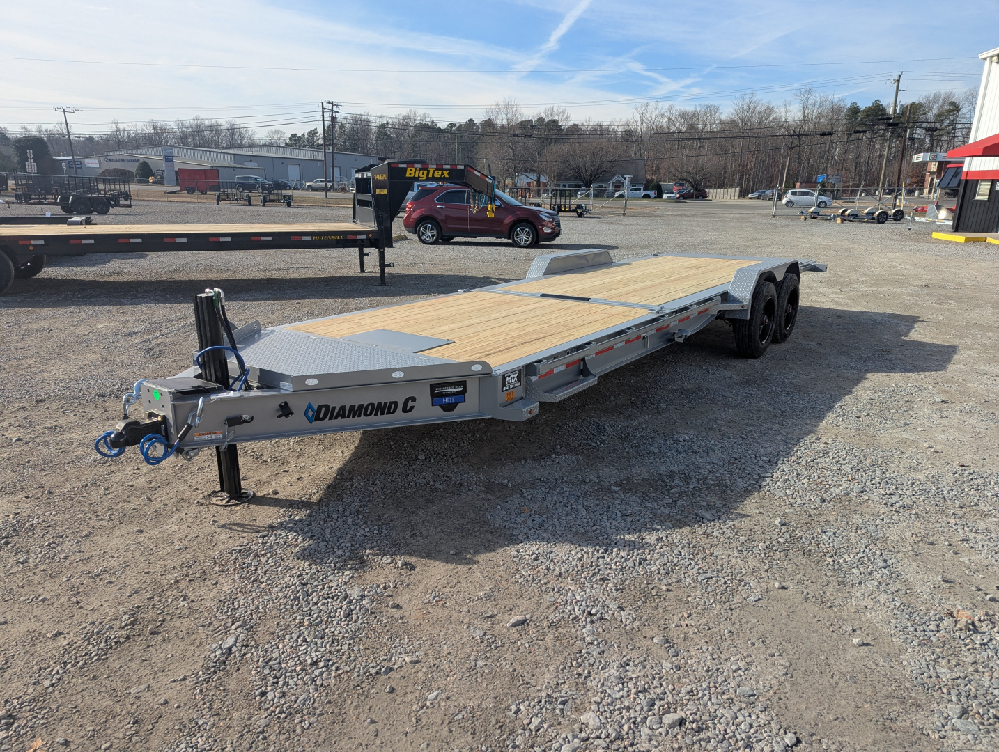New 2026 Diamond C Trailers Diamond C HDT 210 24' Tilt Trailer Tilt Trailer
