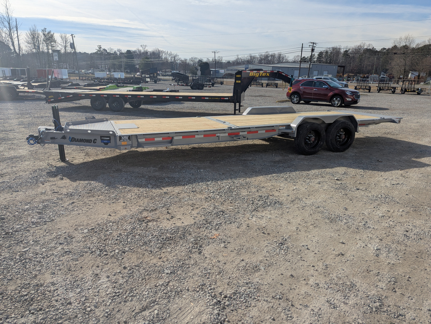 New 2026 Diamond C Trailers Diamond C HDT 210 24' Tilt Trailer Tilt Trailer