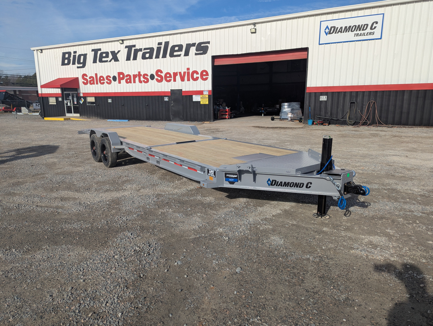 New 2026 Diamond C Trailers Diamond C HDT 210 24' Tilt Trailer Tilt Trailer