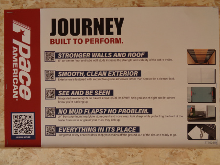 New 2026 Pace American * Journey SE * 8.5x24Ft Tandem Axle 10k Enclosed Car Hauler