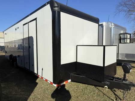 New 2026 Rock Solid Cargo 8.5x28TA4 Car / Racing Trailer