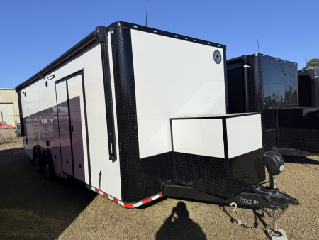 New 2026 Rock Solid Cargo 8.5x24TA4 Car / Racing Trailer