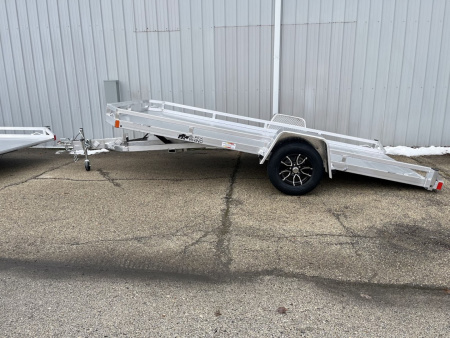 New 2026 Black Rhino TS8114A Aluminum 77 x14' (Equipment / ATV / UTV / Side by Side) Low Profile Tilt Trailer