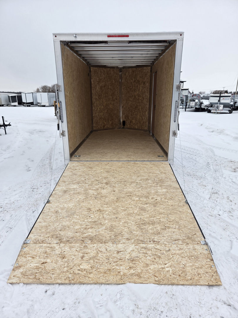 New 2026 All Aluminum 7'x12' SA-3500 Cargo / Enclosed Trailer