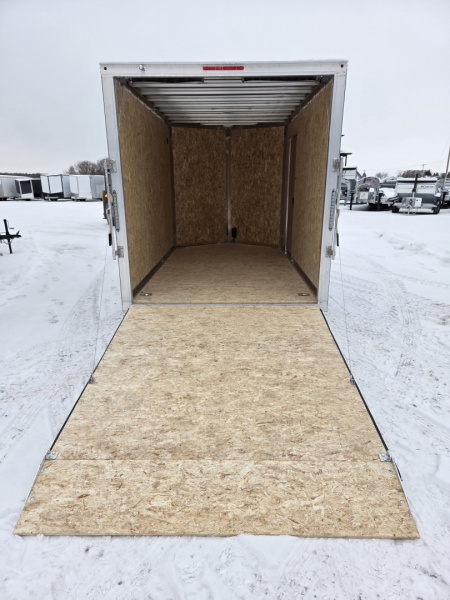 New 2026 All Aluminum 7'x12' SA-3500 Cargo / Enclosed Trailer