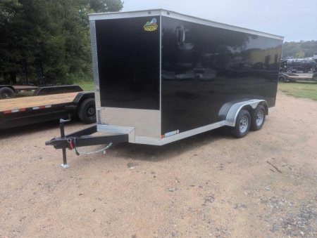 New 2026 Covered Wagon Trailers 7x16 Gold Series w/ Ramp Cargo / Enclosed Trailer