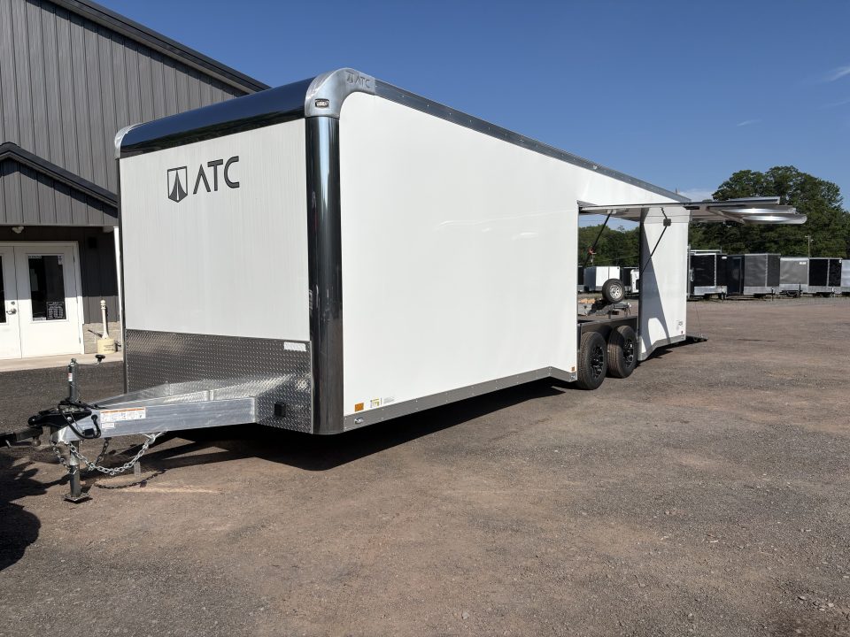 New 2026 ATC 8.5 X 28 10K RoM400 Car / Racing Trailer