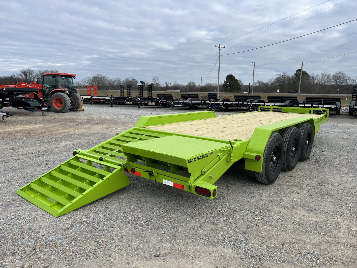 New 2026 Load Trail 83"x22' 21k Equipment Trailer