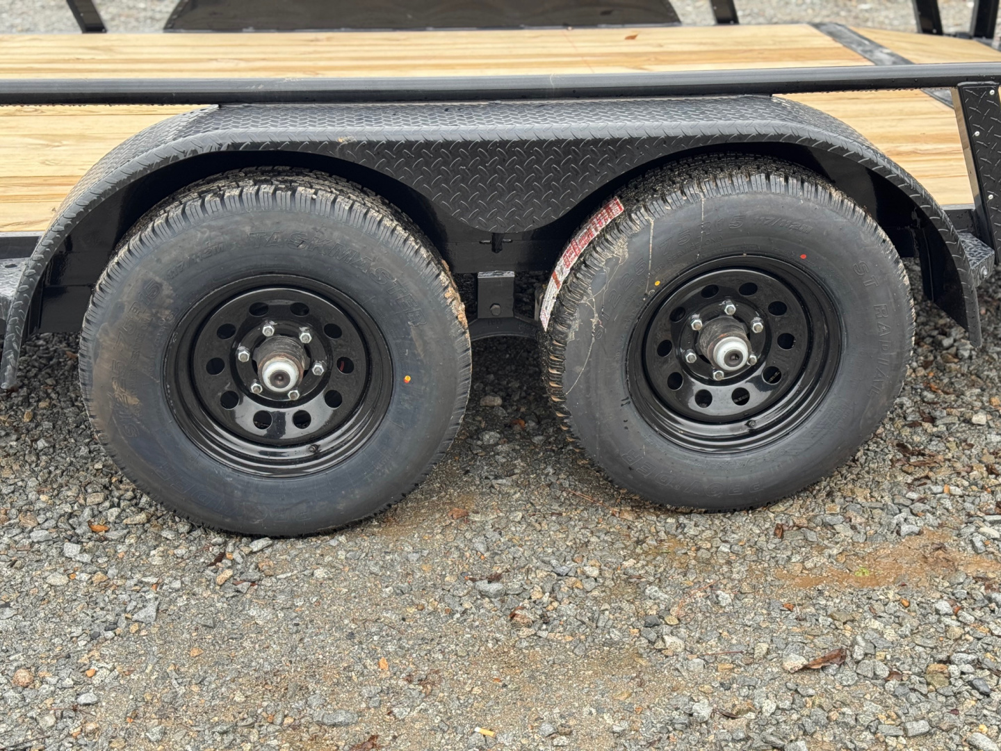 New 2026 RawMaxx UTX 83X16 W/4' HD FOLDING SPLIT GATE 10K GVWR Utility Trailer