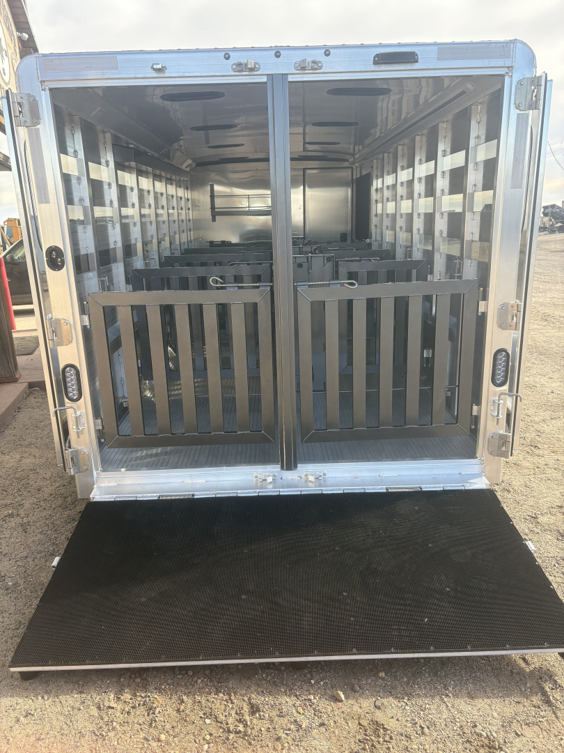 New 2026 Exiss Trailers Bumper Pull Low Pro Show Stock Trailer