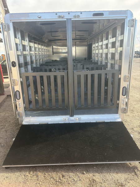 New 2026 Exiss Trailers Bumper Pull Low Pro Show Stock Trailer