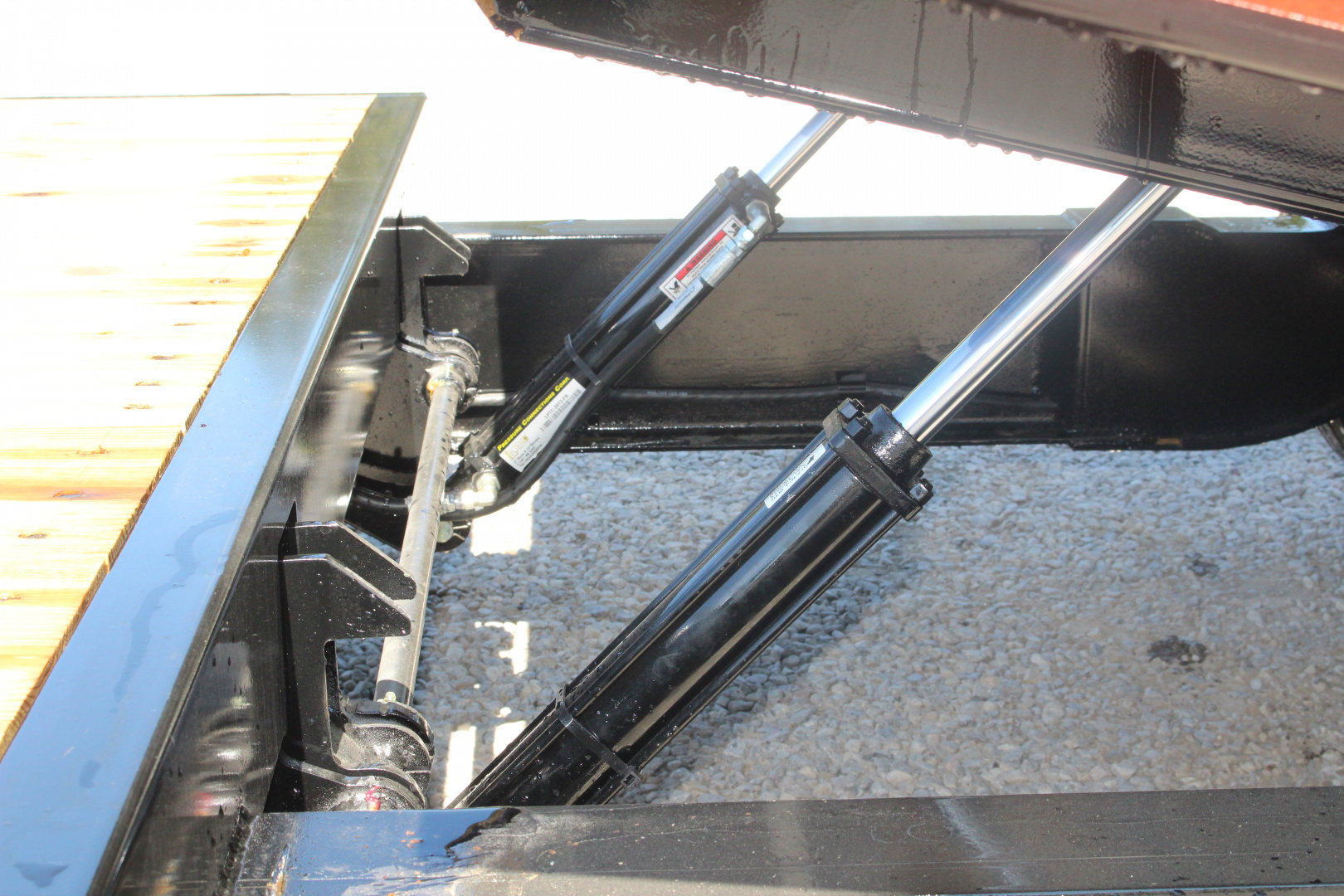 New 2026 Moritz 7' x 16' + 6' Low Pro - Gravity Tilt - Tilt Trailer - 25900# GVW