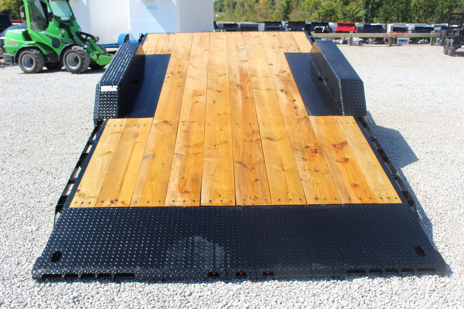 New 2026 Moritz 7' x 16' + 6' Low Pro - Gravity Tilt - Tilt Trailer - 25900# GVW