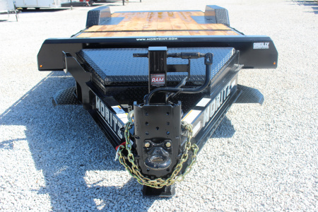 New 2026 Moritz 7' x 16' + 6' Low Pro - Gravity Tilt - Tilt Trailer - 25900# GVW