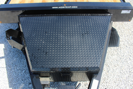 New 2026 Moritz 7' x 16' + 6' Low Pro - Gravity Tilt - Tilt Trailer - 25900# GVW