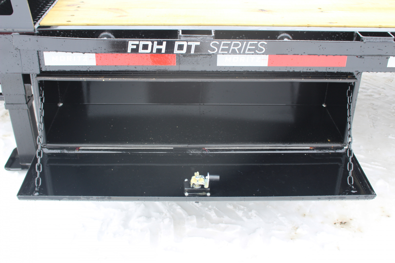 New 2026 Moritz FDPH DT 25' + 5' - Pintle Ring Deckover AIR BRAKE Equipment Trailer - 40000# GVW