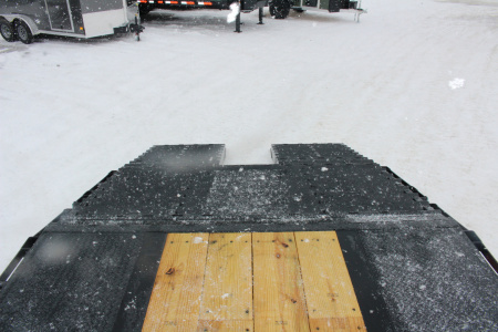 New 2026 Moritz FDPH DT 25' + 5' - Pintle Ring Deckover AIR BRAKE Equipment Trailer - 40000# GVW